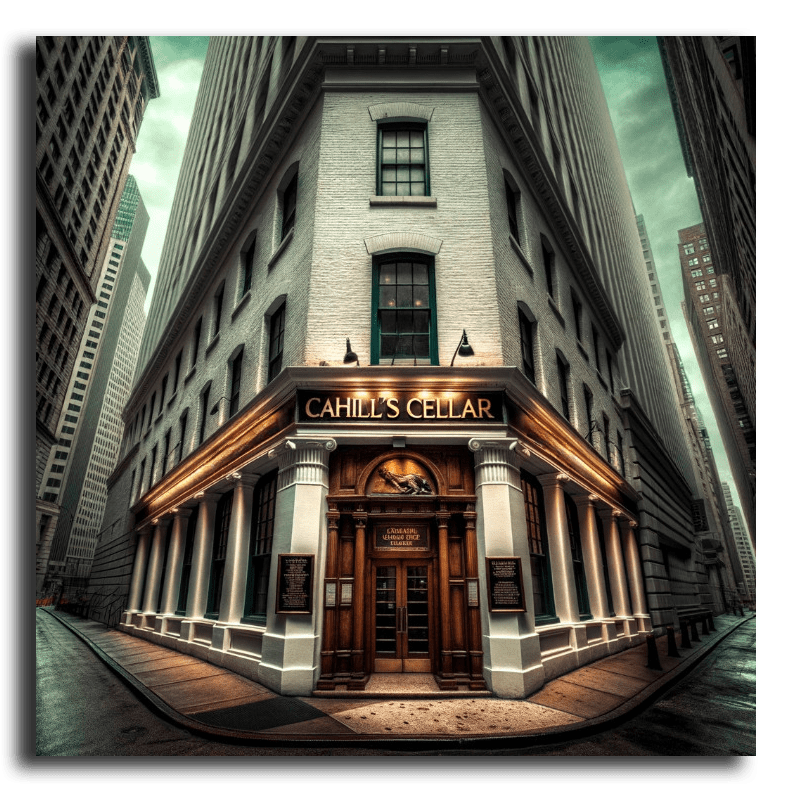 Outside of Cahill's Cellar