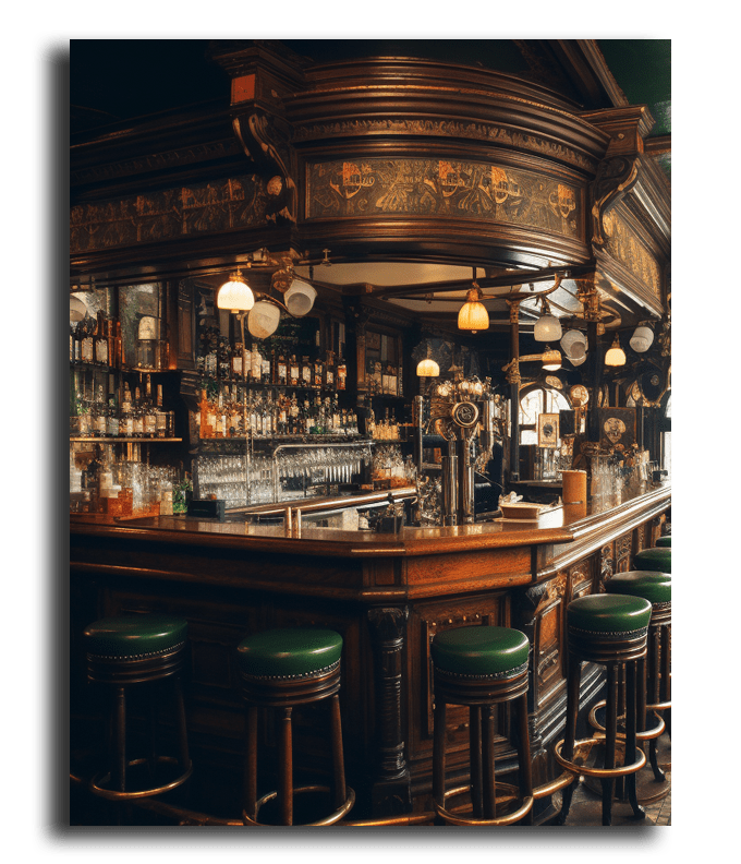 Inside Cahill's Cellar